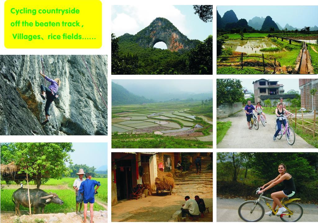 Yangshuo Travellers Land Youth Hostel ภายนอก รูปภาพ